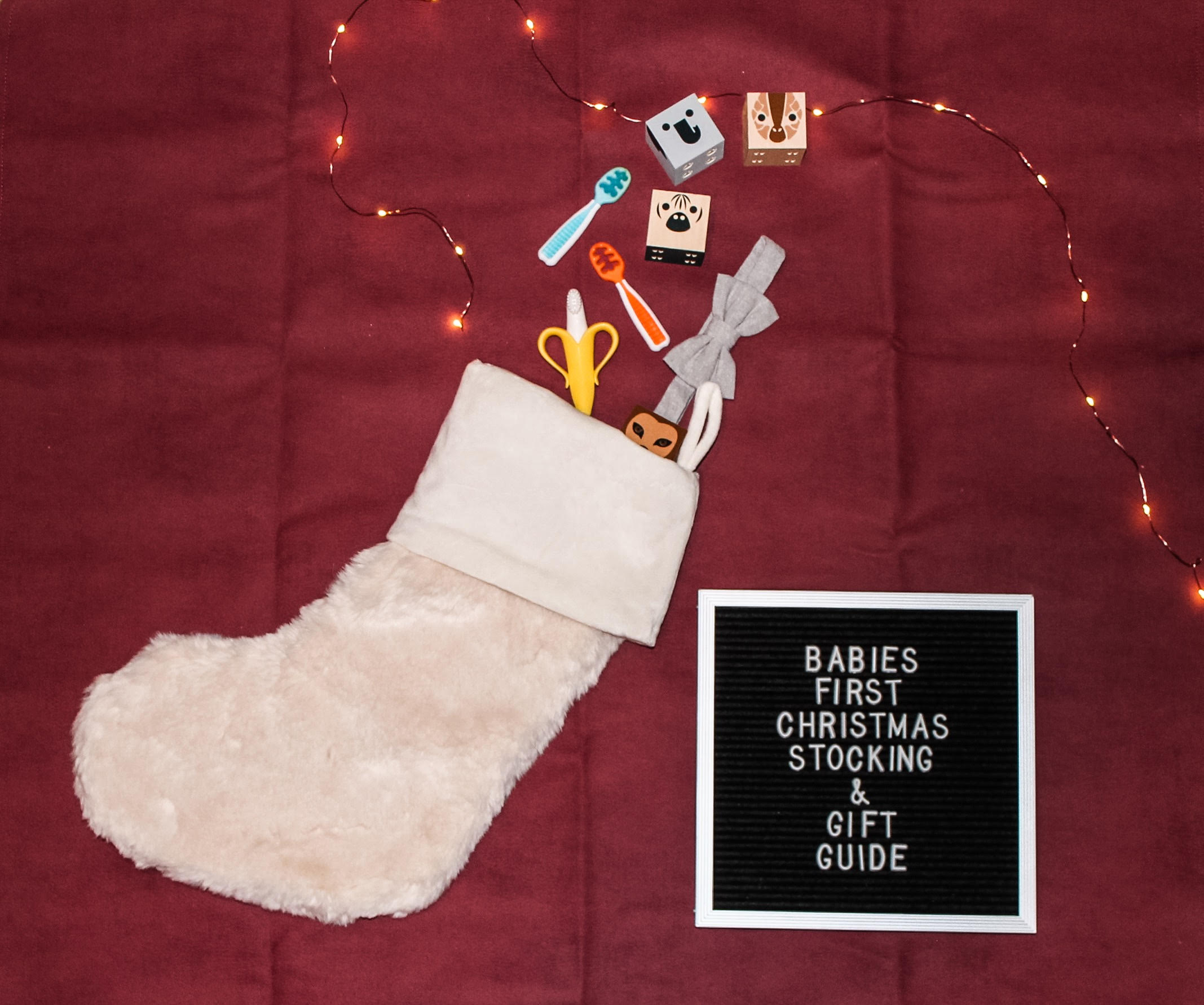 Babies First Christmas- Stocking & Gift Guide - Cherrington Chatter