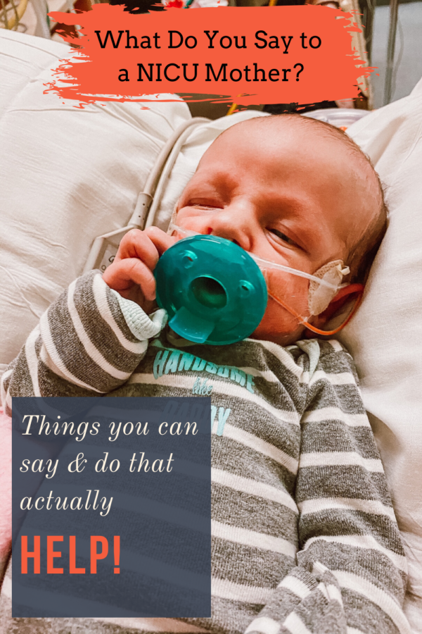 What Do You Say to a NICU Mother? - Cherrington Chatter