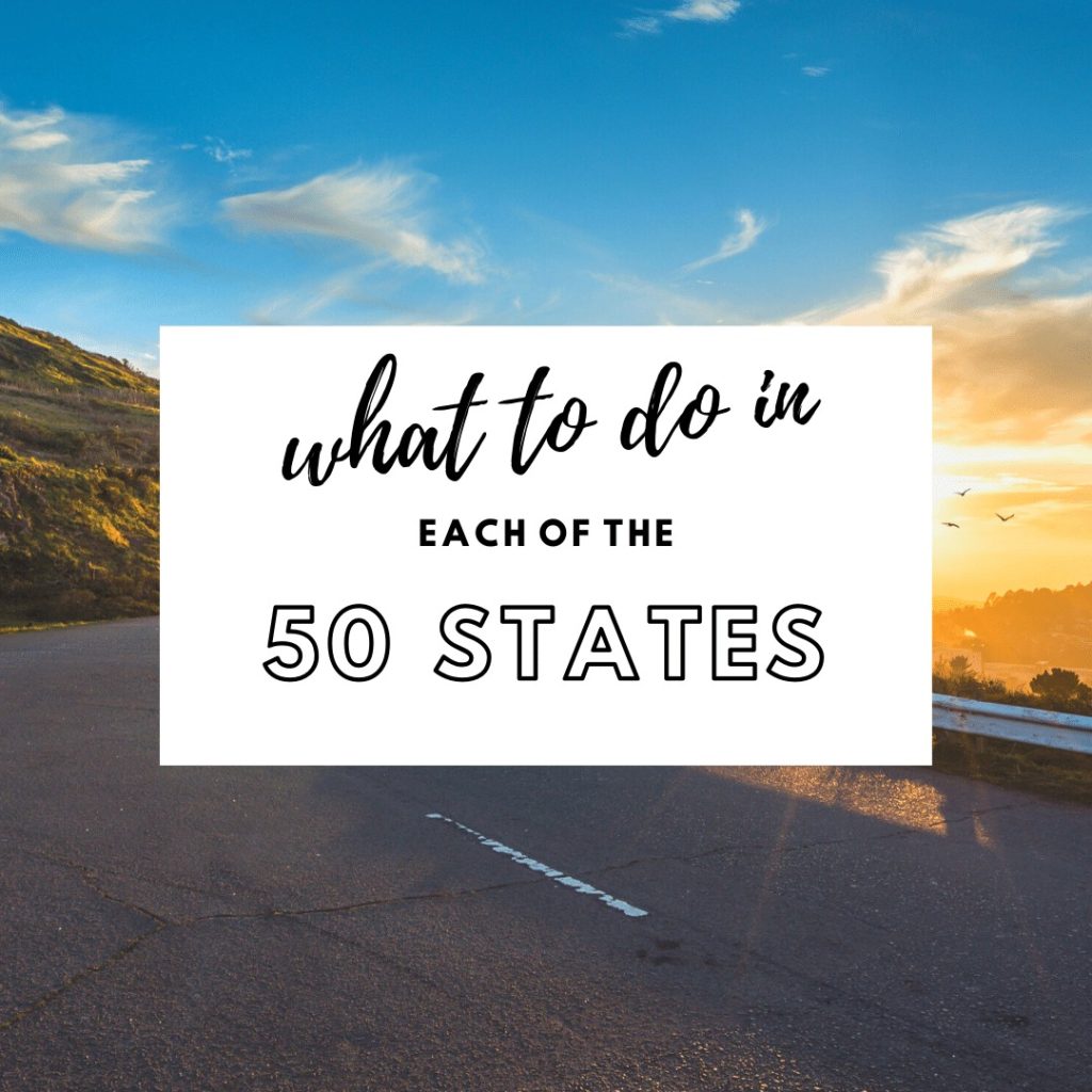 what to do in each of the 50 states